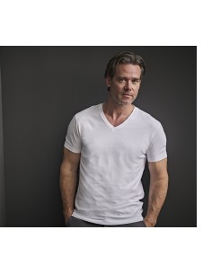 T-401-Stretch V-Neck Tee 2